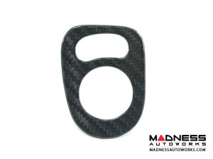 FIAT 500 Mirror Switch Control Cover - Carbon Fiber 
